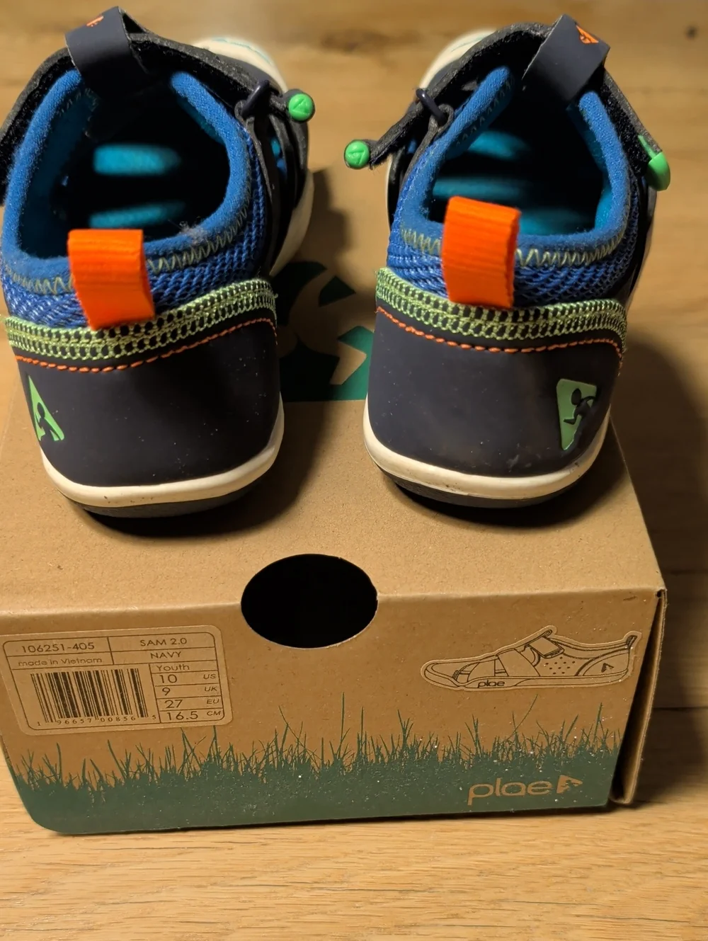 Kids' Place  Navy Blue Sam 2.0 Sandals